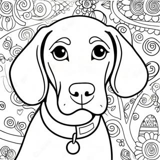 Weimaraner Coloring Pages