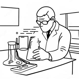 Forensic Science Lab Coloring Page 65983-52879