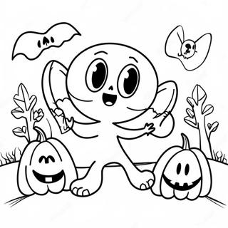 Spooky Month Coloring Page 66003-52890