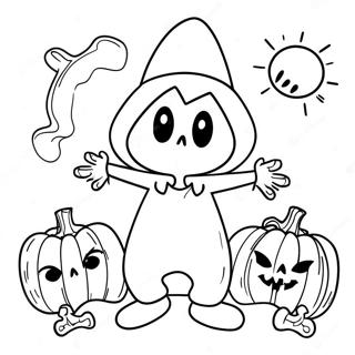 Spooky Month Coloring Page 66003-52891