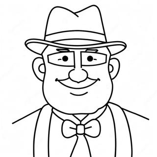 Happy Fathers Day Uncle Coloring Page 66013-52898