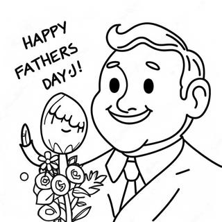 Happy Fathers Day Uncle Coloring Page 66013-52899