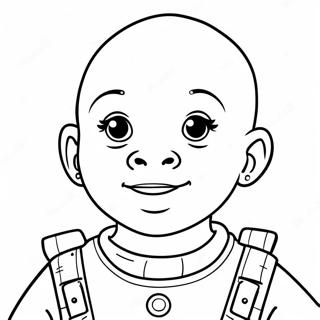 Little Bill Coloring Page 66033-52916