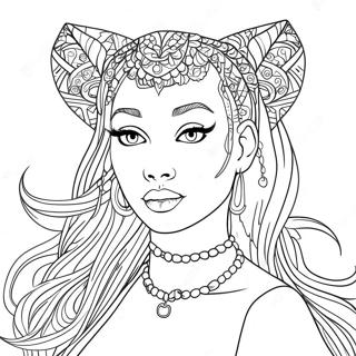 Doja Cat Coloring Page 66063-52970