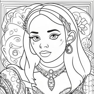 Doja Cat Coloring Page 66063-52972