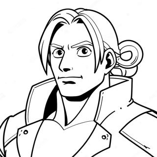 Fullmetal Alchemist Coloring Page 66133-53032