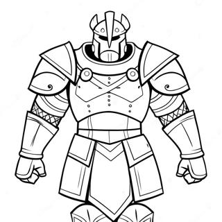 Alphonse Elric In Armor Coloring Page 66134-53034