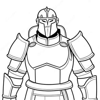 Alphonse Elric In Armor Coloring Page 66134-53036