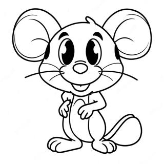 Jerry Mouse Coloring Page 66153-53045