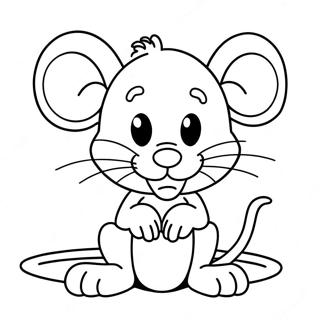 Jerry Mouse Coloring Page 66153-53046