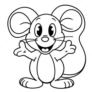 Jerry Mouse Coloring Page 66153-53048