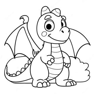 Puff The Magic Dragon Coloring Page 66163-53051