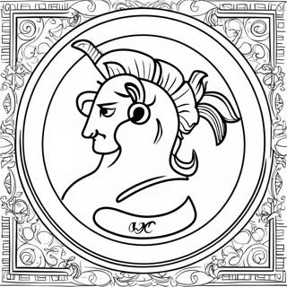 Usc Trojans Logo Coloring Page 66173-53061