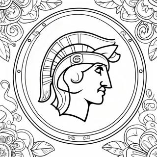 Usc Trojans Logo Coloring Page 66173-53064