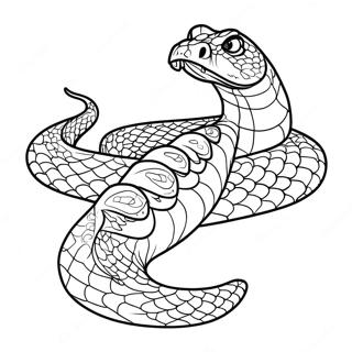 Titanoboa Coloring Pages