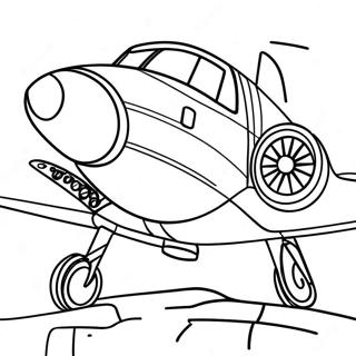 Pilot Airplane Coloring Page 66233-53109