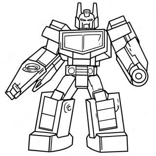 Lego Transformers Coloring Page 66293-53160