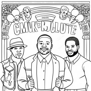 Celebrating Black Culture Coloring Page 662-529