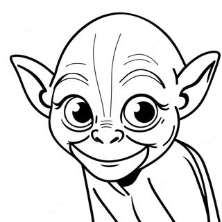 Gollum Coloring Page 66303-53174