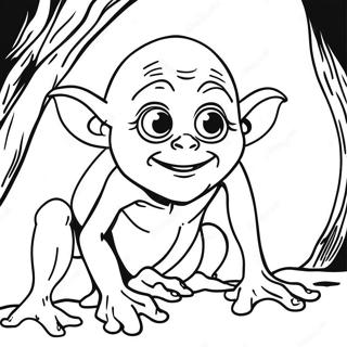 Gollum Coloring Page 66303-53175