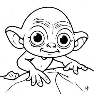 Gollum Coloring Page 66303-53176