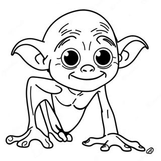 Gollum With Precious Coloring Page 66304-53168