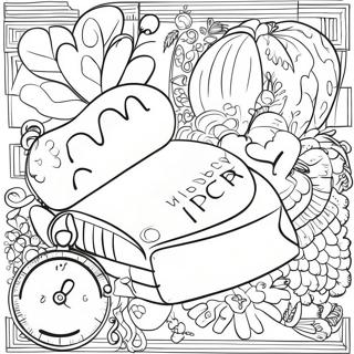 Parts Of Speech Coloring Page 66323-53183