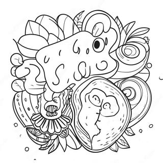 Parts Of Speech Coloring Page 66323-53184