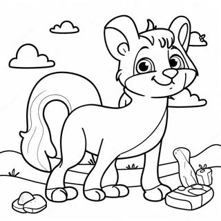 Adjective Adventure Coloring Page 66324-53187