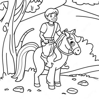 Adjective Adventure Coloring Page 66324-53188