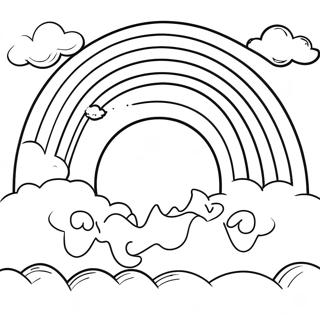 God S Promise Rainbow Coloring Page 66343-53198