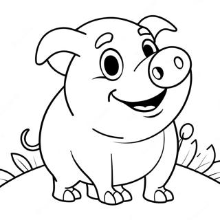 Porky The Pig Coloring Page 66353-53206