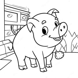 Porky The Pig Coloring Page 66353-53207