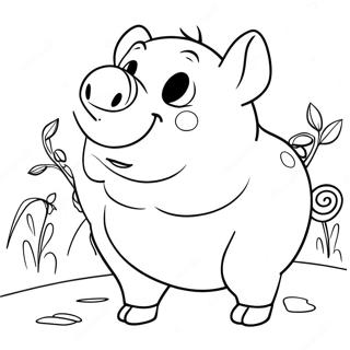 Porky The Pig Coloring Page 66353-53208