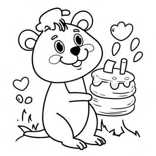 Mole Day Celebration Coloring Page 66383-53229