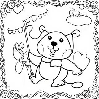 Mole Day Celebration Coloring Page 66383-53230