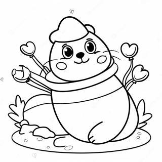 Mole Day Celebration Coloring Page 66383-53232