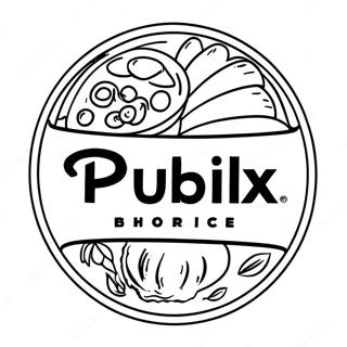 Publix Logo Coloring Page 66393-53237