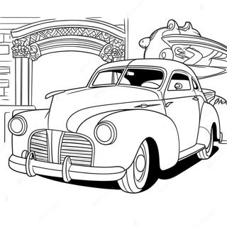 Classic Vintage Cars Coloring Page 66403-53246