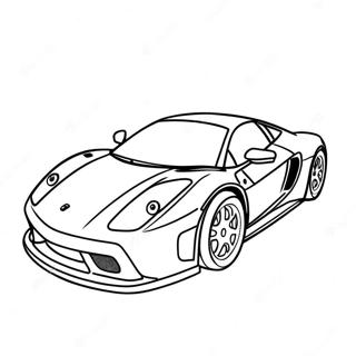 Modern Sports Cars Coloring Page 66404-53249