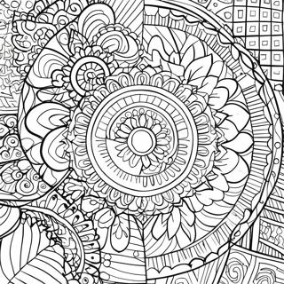 Adult Mandala Coloring Page 66453-53286