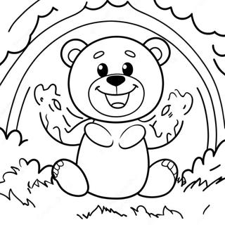 Grateful Dead Bear Coloring Pages