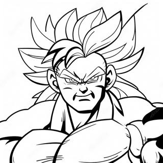 Broly With Legendary Power Coloring Page 6647-5412