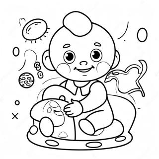 Goo Goo Gaga Coloring Pages