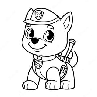 Paw Patrol Rex Coloring Page 66563-53375