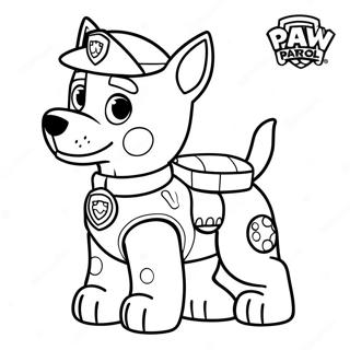 Paw Patrol Rex Coloring Page 66563-53376