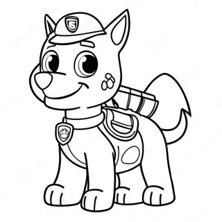 Adventurous Rex From Paw Patrol Coloring Page 66564-53380