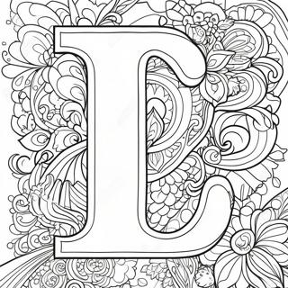 Letter L Coloring Page 66573-53390