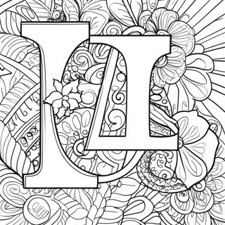 Letter L Coloring Page 66573-53391