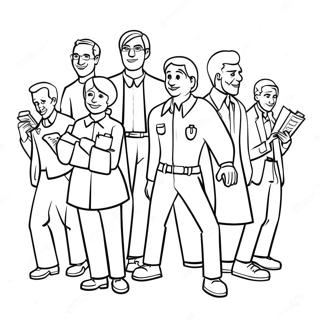 Fun New City Catechism Characters Coloring Page 66624-53419